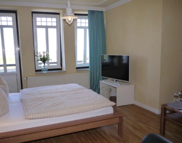 Hotel Hus Kiek in de See Cuxhaven double room with sea balcony