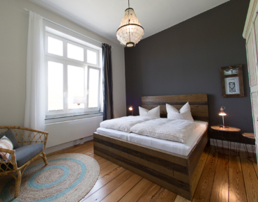 Seaside Appartment Austernbank Cuxhaven Large, peaceful bedroom