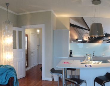 Seaview Appartment Austernbank Cuxhaven Kitchen